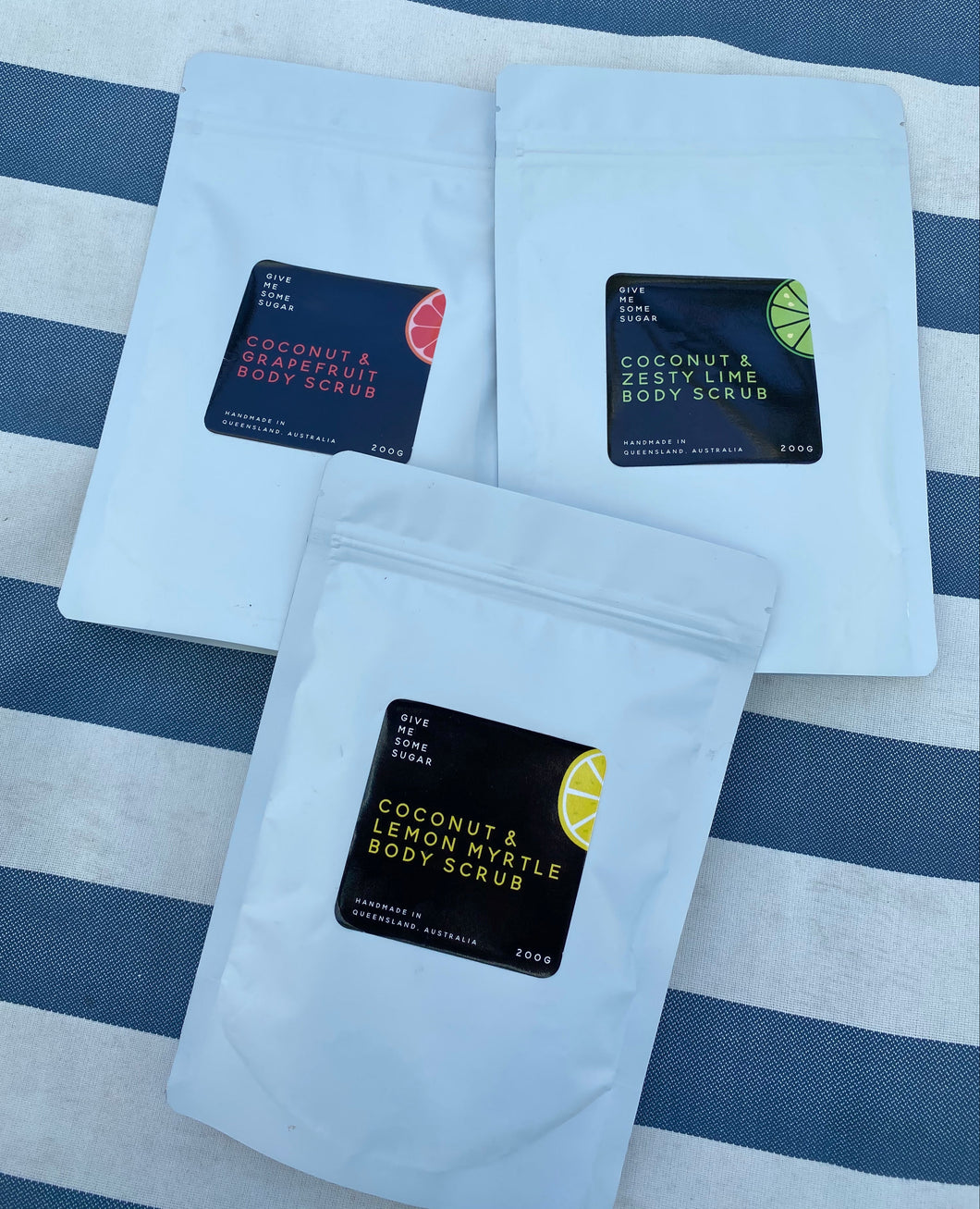 Treat Yourself + Buy all 3 + Save! (Zesty Lime + Lemon Myrtle + Grapefruit)