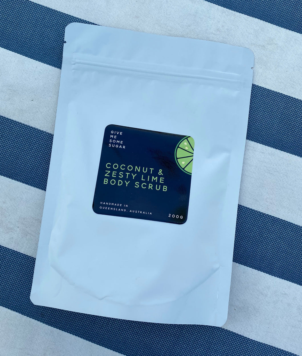 Coconut & Zesty Lime Body Scrub